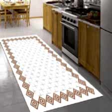 Klasik Nakış Desenli Dijital Baskılı Halı